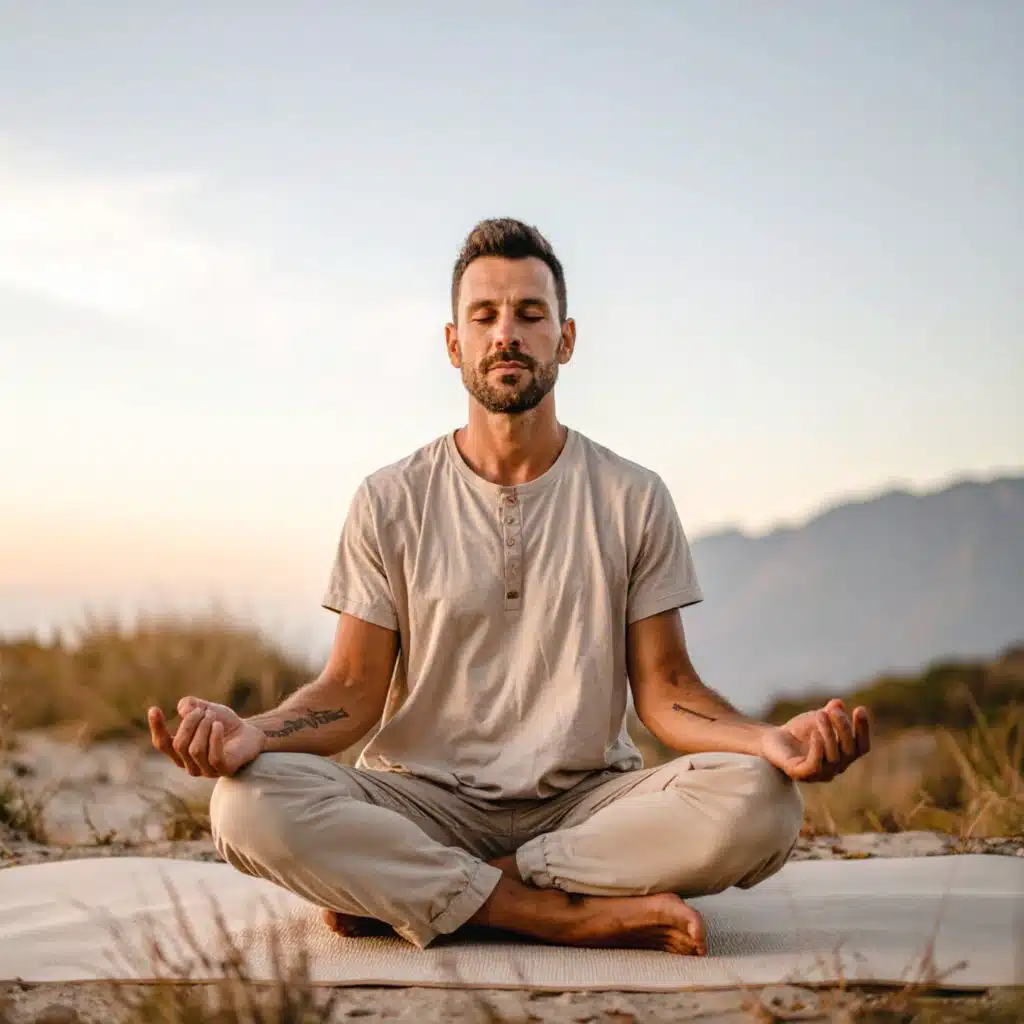 Música Que Guía El Alma Hacia La Luz Vacía Y La Meditación