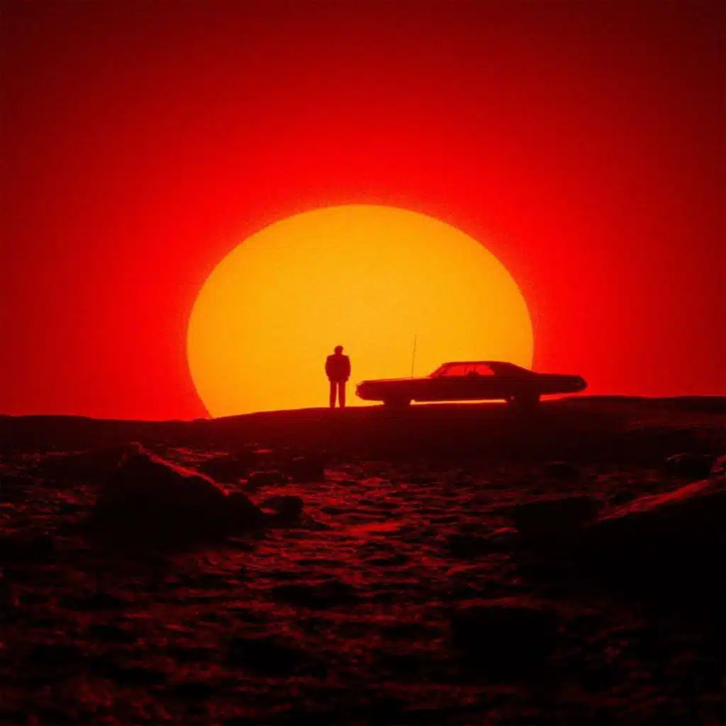 THE SUN AND THE CAR