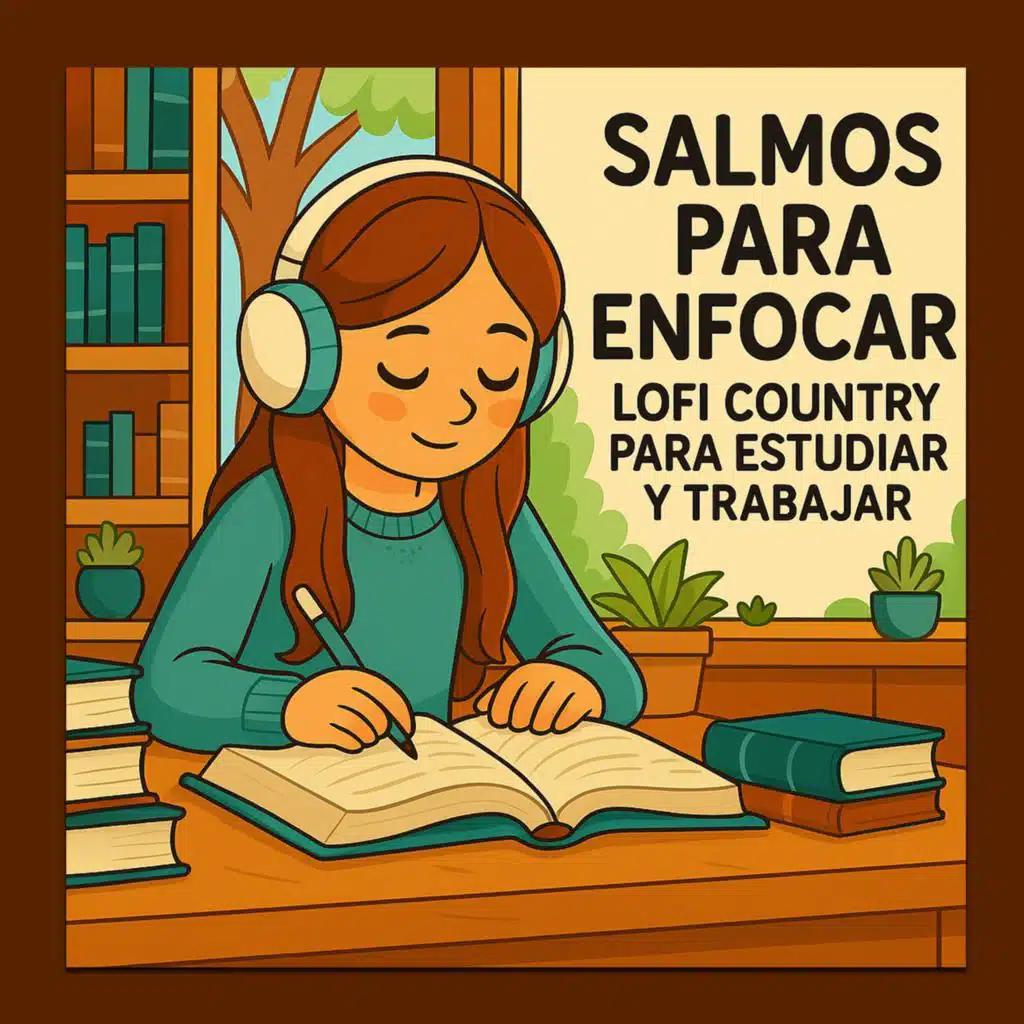 Salmos Lofi Country para Enfocar y Estudiar  | Música Cristiana Relajante para Trabajar con Dios