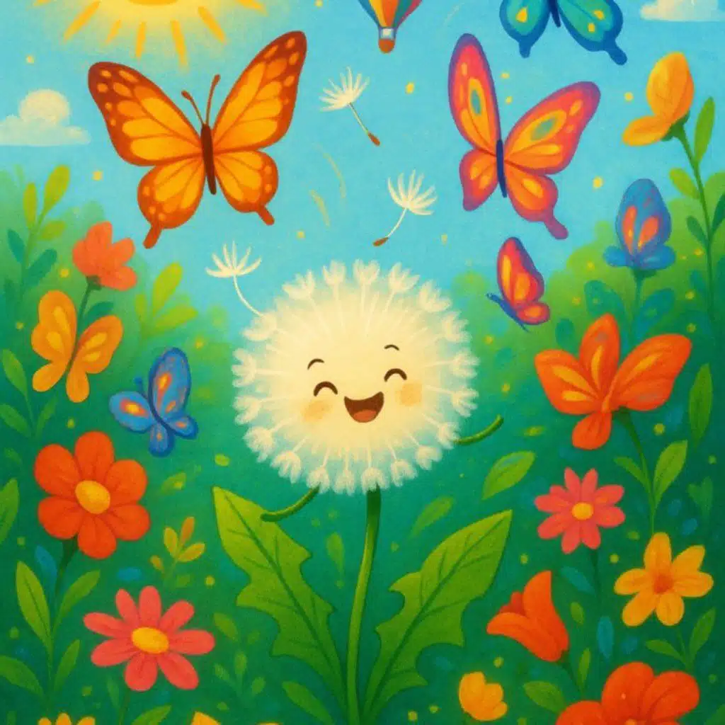 زهرة الهندباء الطائرة丨عالم الخيال