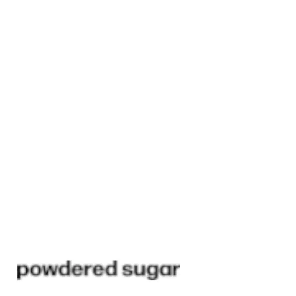 POWDERED SUGAR