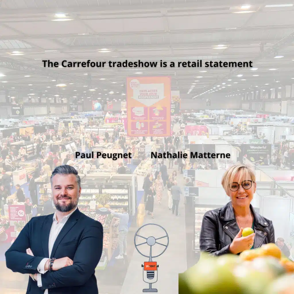 The Carrefour tradeshow is a retail statement