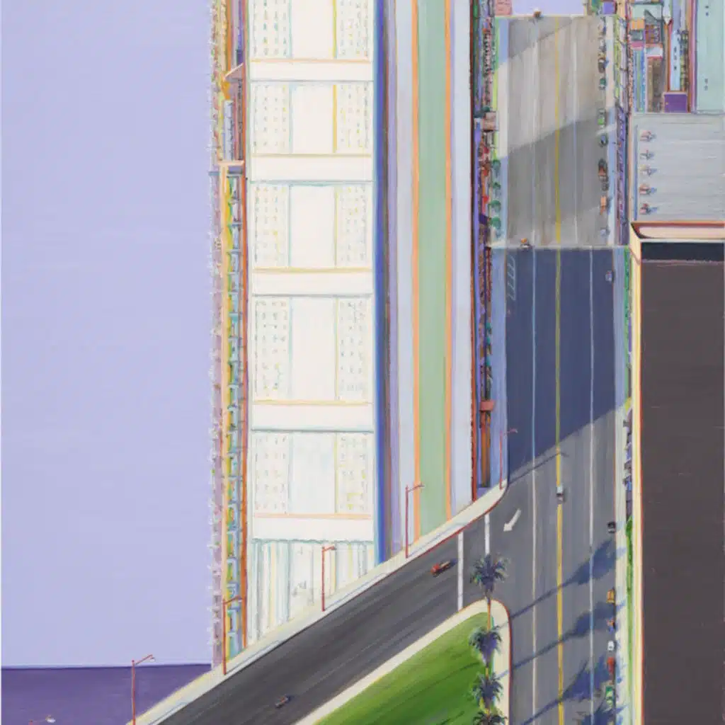 Thiebaud's art from art, Tony Lewis