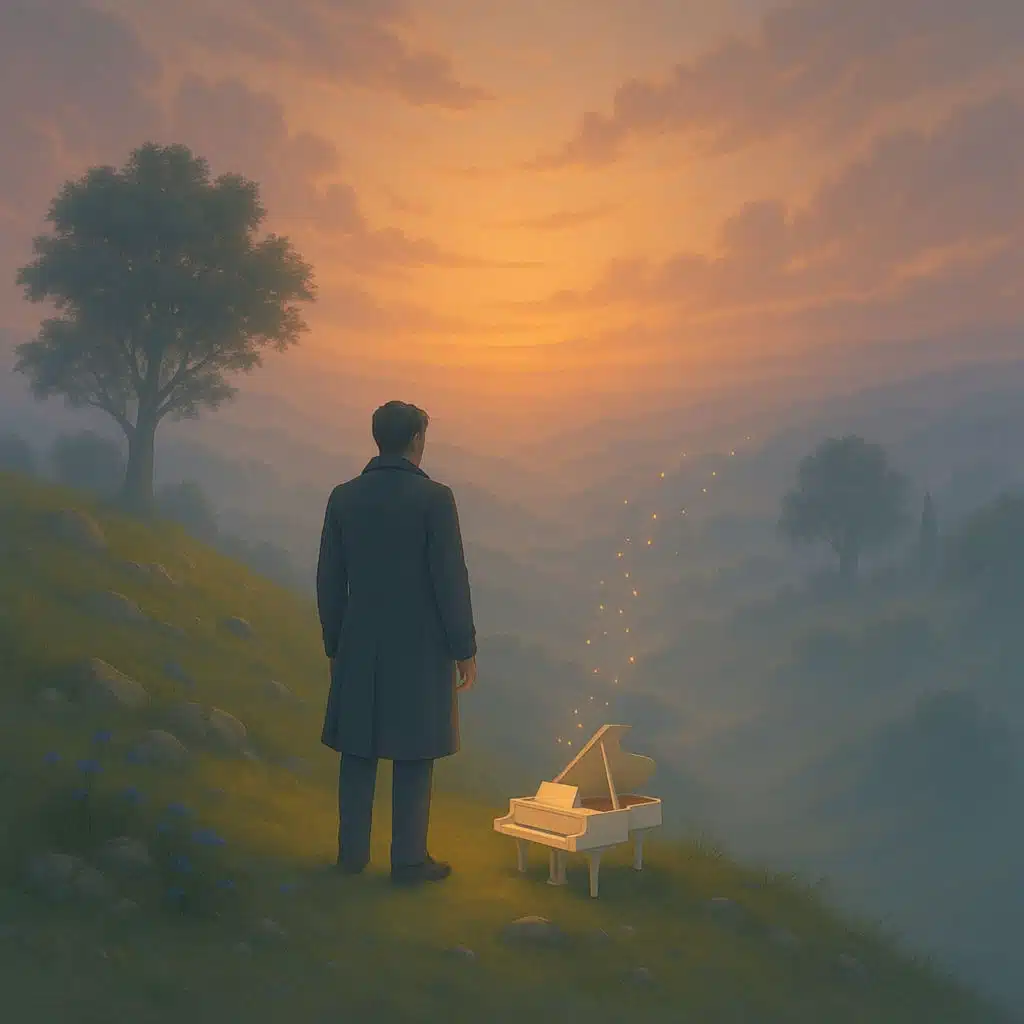 Dans le silence courbe d’une prière