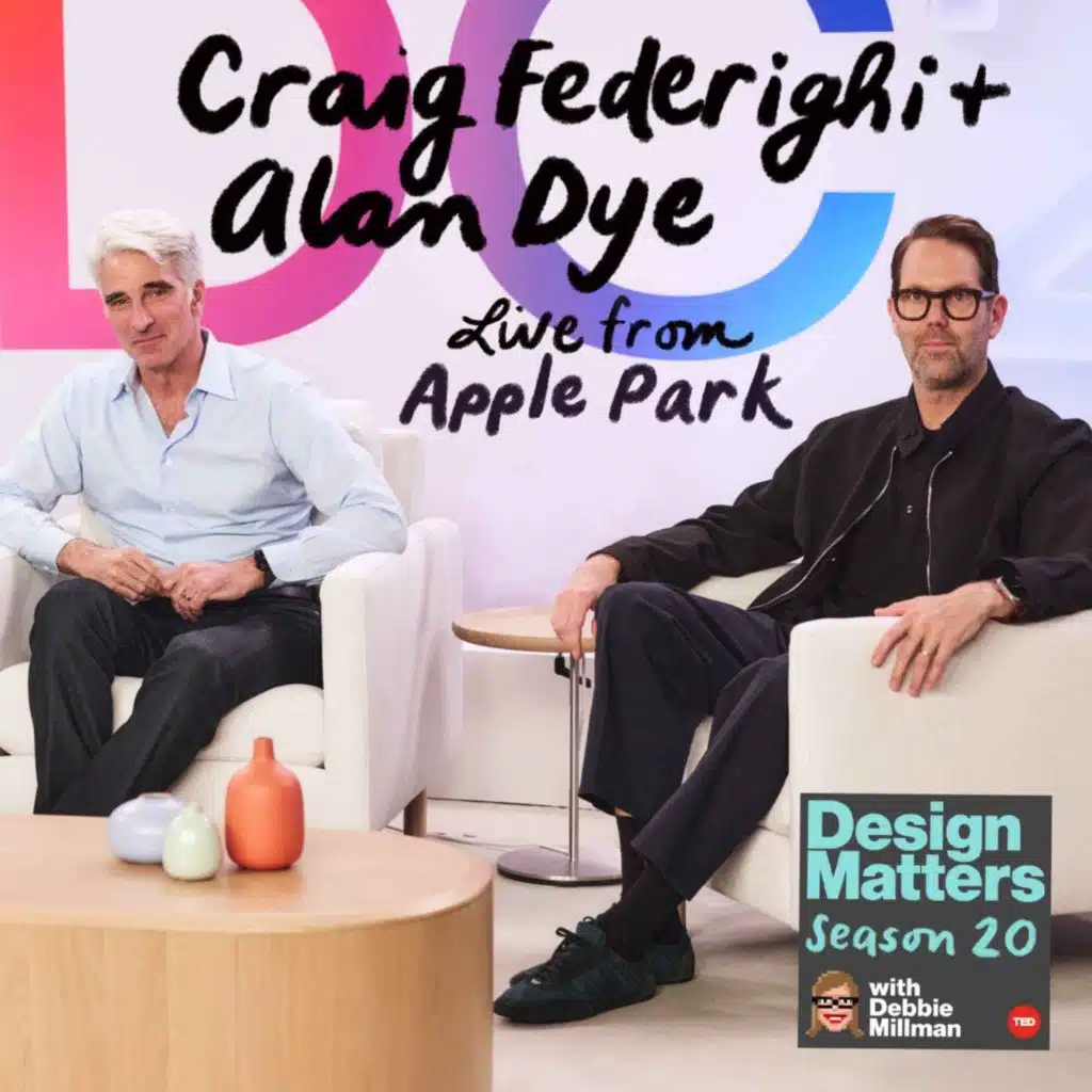 Craig Federighi and Alan Dye