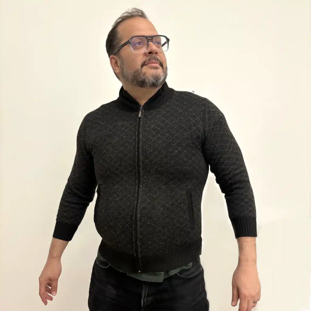 Men’s Elegant Cardigan, XL