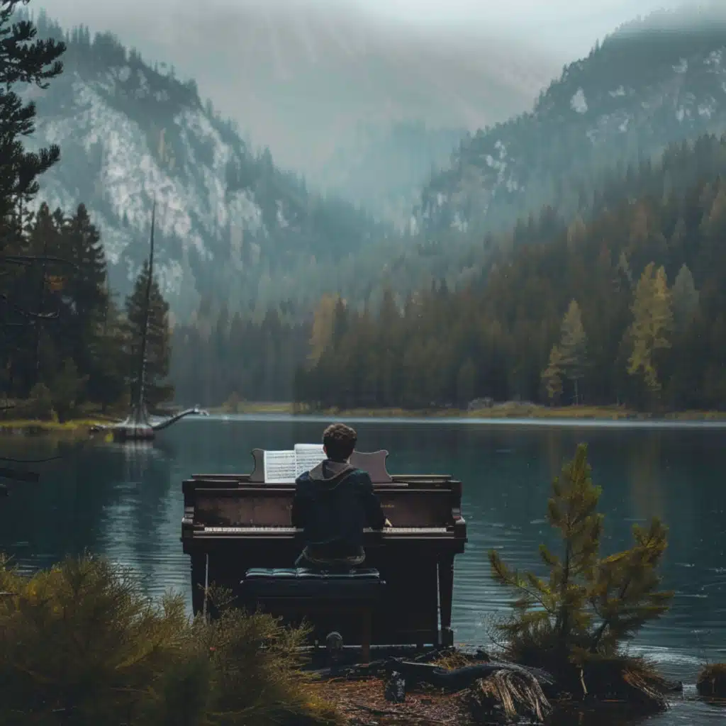 Música De Piano: Espíritus Melódicos Alegres De Perros