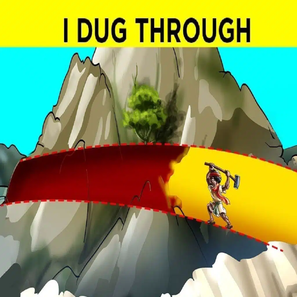 He Spent 22 Years Digging Through A Mountain With A Hammer And Chisel