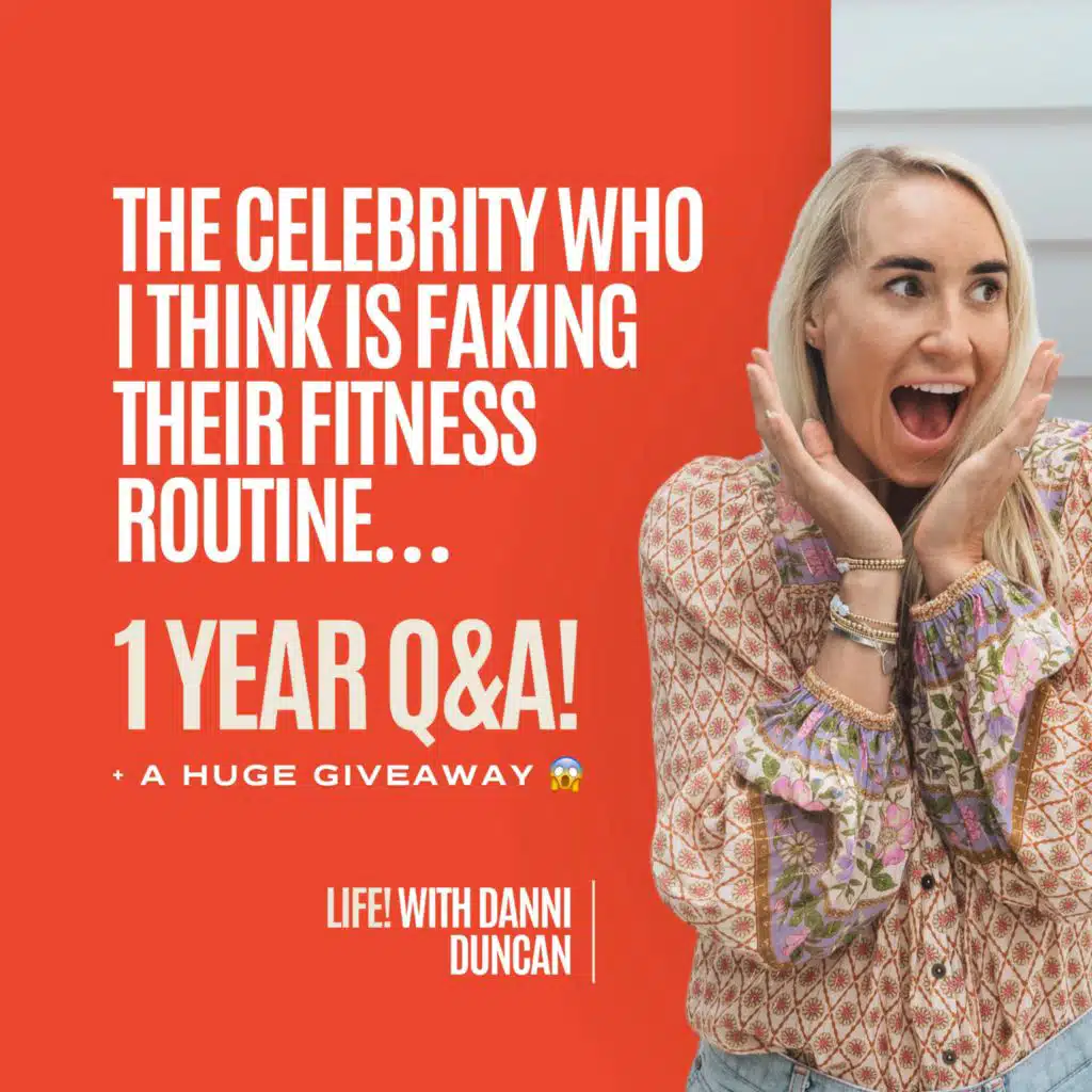 The Celebrity Who I Think is Faking Their Fitness Routine… 1 Year Q&A! (+ a Huge Giveaway 😱)