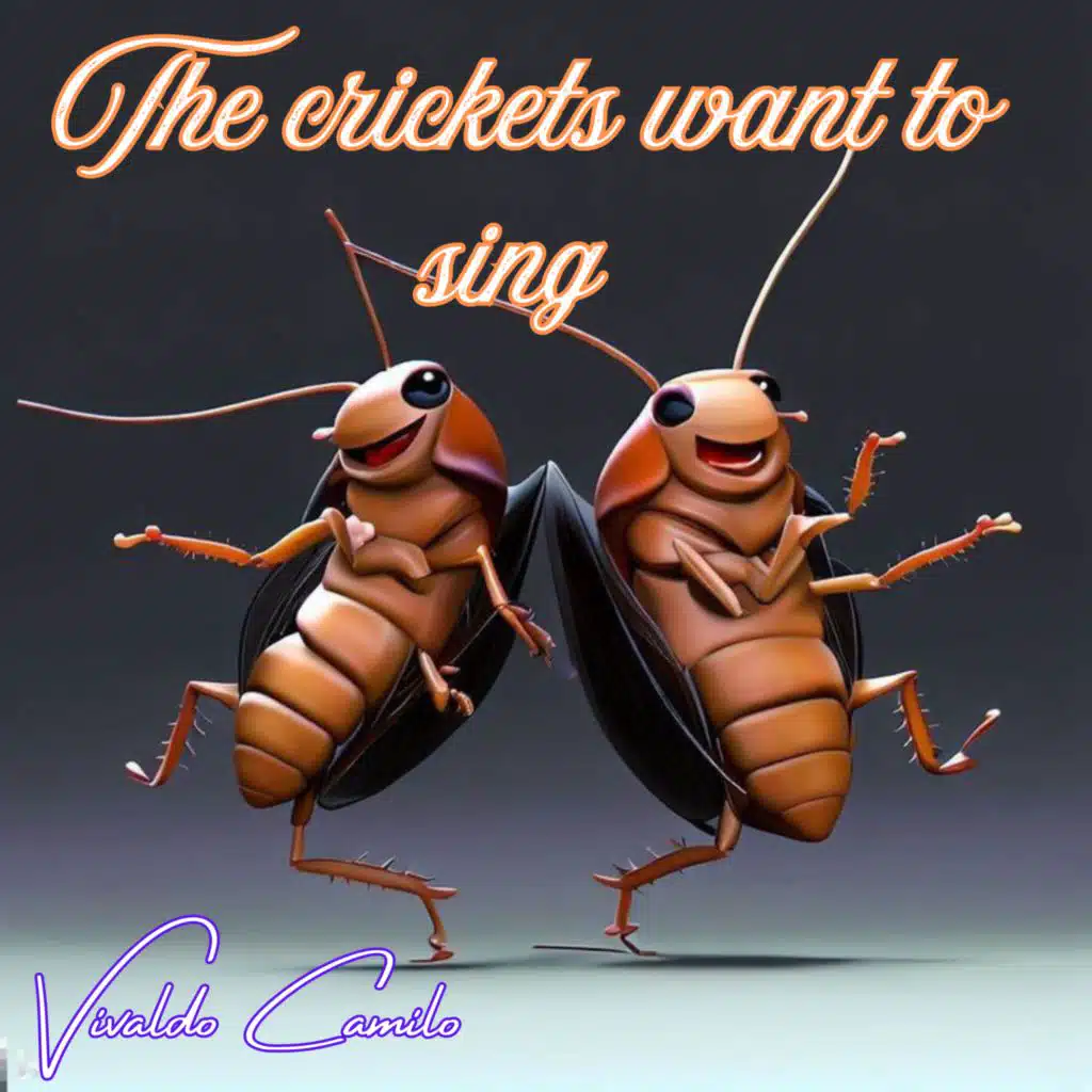 The crickets want to sing- Os grilos querem cantar