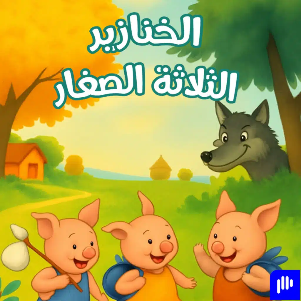 الخنازير الثلاثة الصغار | Three Little Pigs | Kids Stories in Arabic