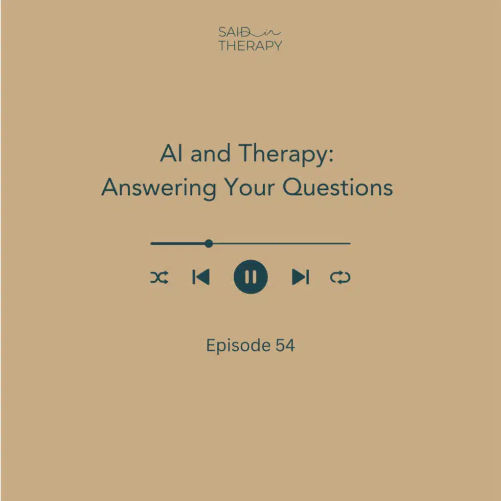 AI and Therapy: Answering your Questions