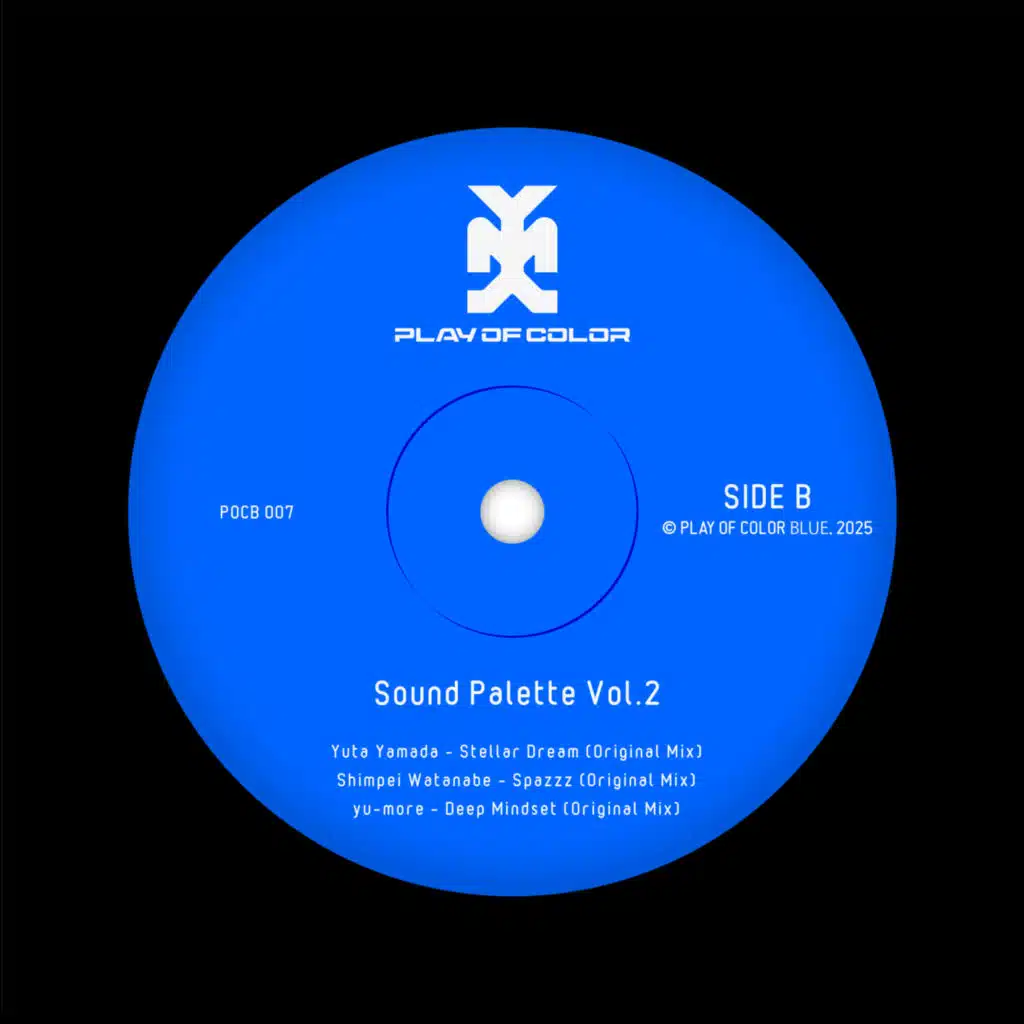 Play Of Color Blue Sound Palette Vol.2 Side B