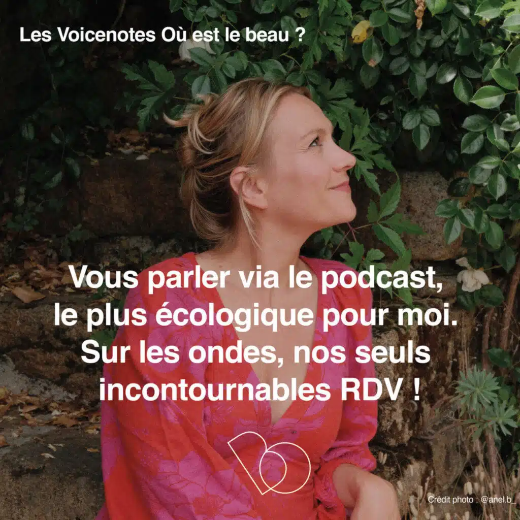 🎤 Vous parler via le podcast, le plus écologique pour moi Sur les ondes, nos seuls incontournables RDV ! [Voice Note]