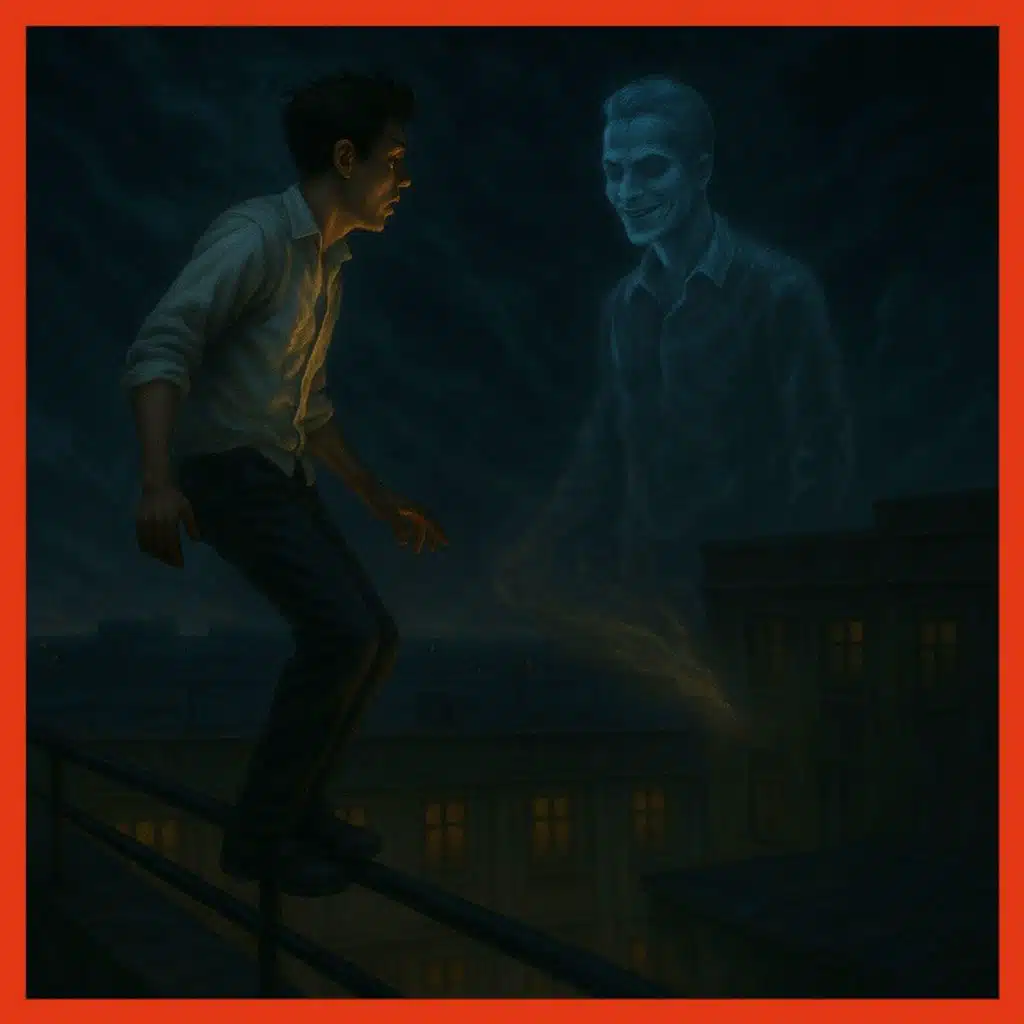 Indian Noir X Issue 18 -The rooftop ghost (Horror Anthology)