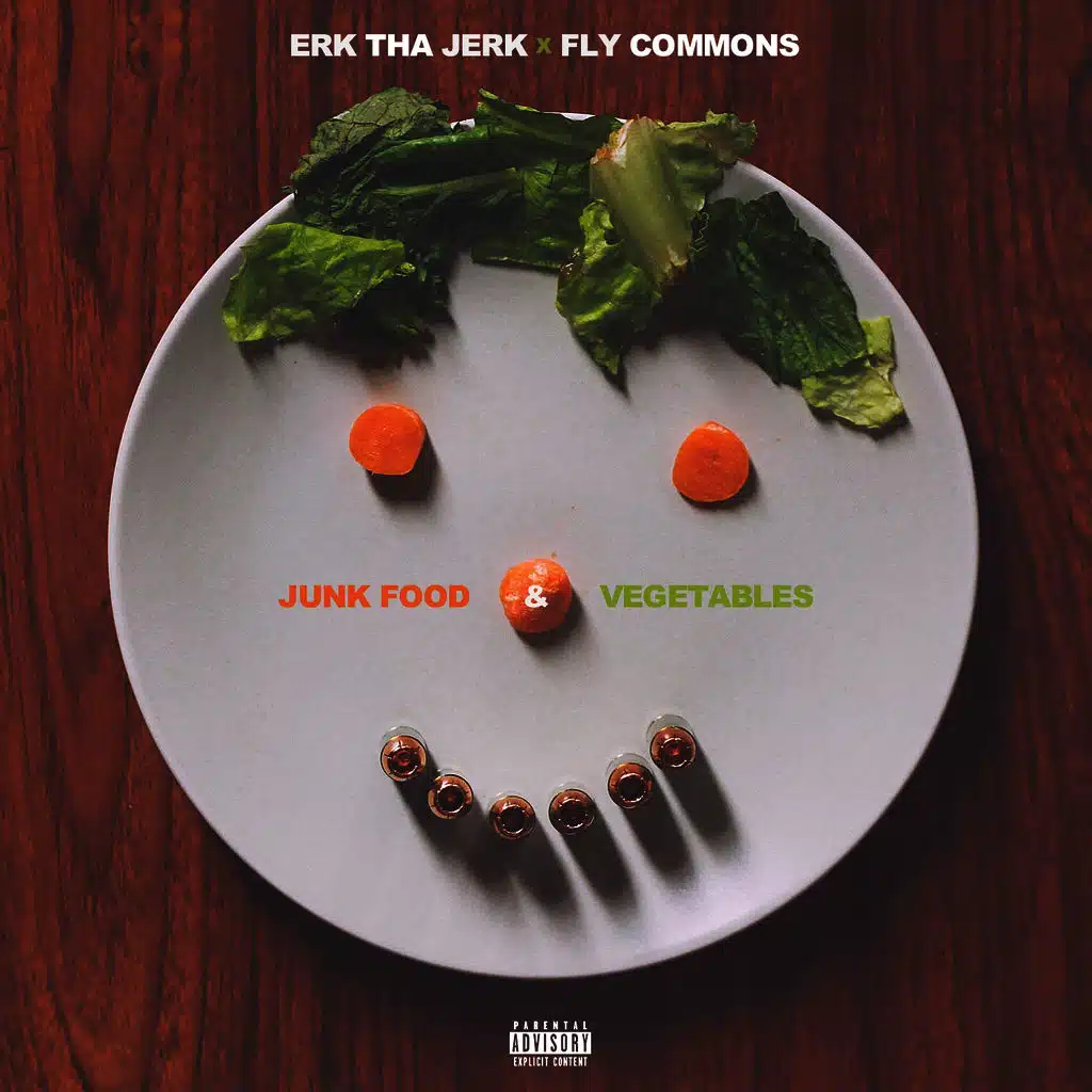 Junk Food And Vegetables