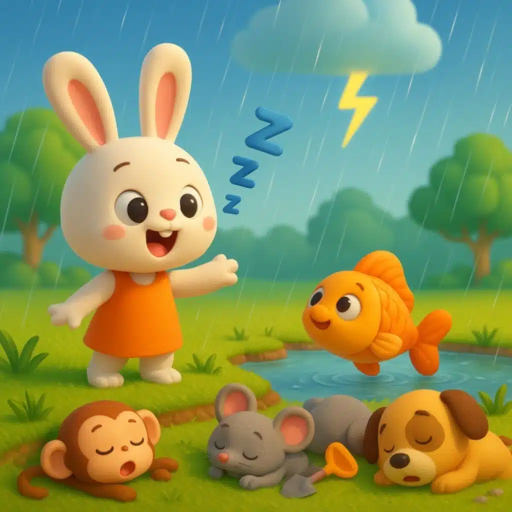 تش! توش! وأخيرًا نزل الغيث!丨عالم الخيال