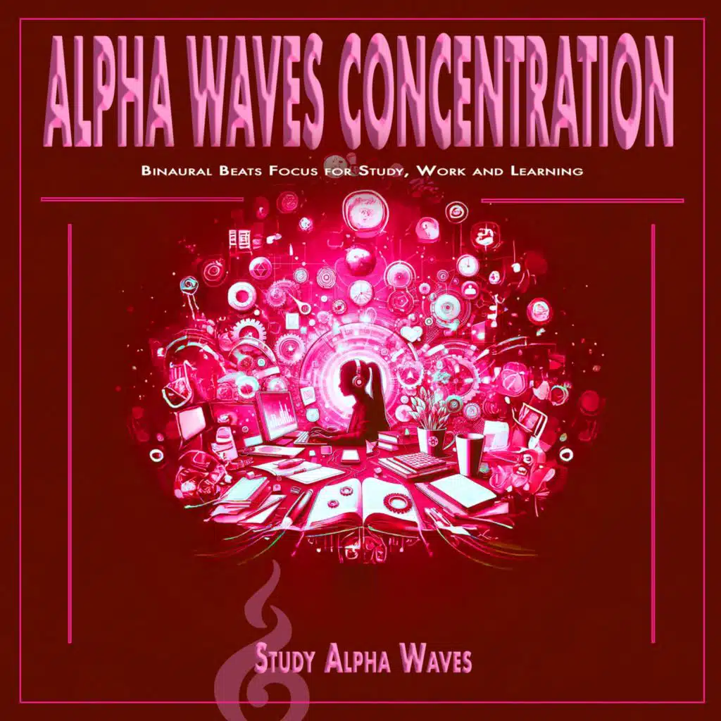Study Alpha Waves, Binaural Beats Library & Binaural Beats Study Music