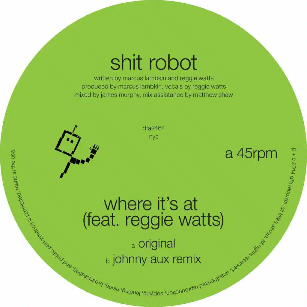 Where It's At (feat. Reggie Watts) (Johnny Aux Remix)