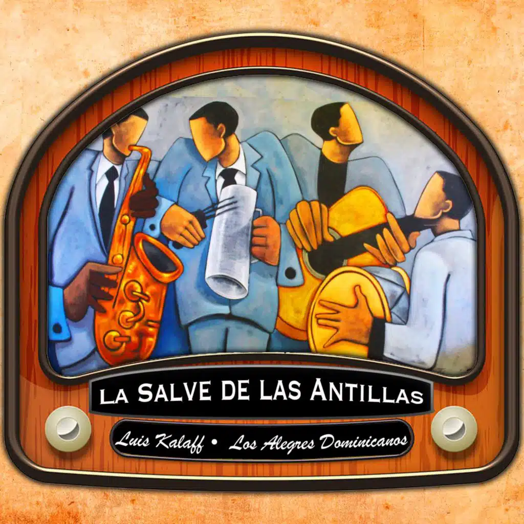 Luis Kalaff, Los Alegres Dominicanos