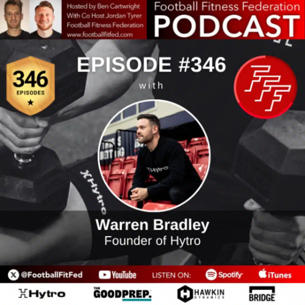 #346 "Hytro's Breakthroughs in HRV & Recovery" with Warren Bradley