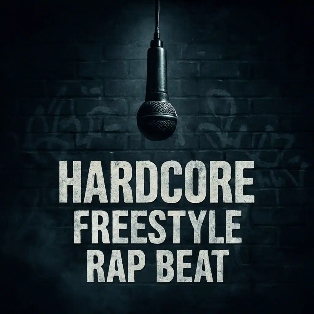 Hardcore freestyle rap beat