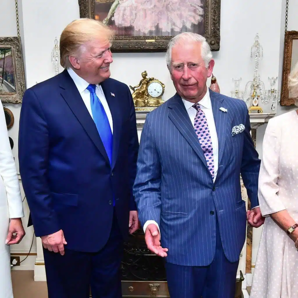 President Trump’s State visit comes early