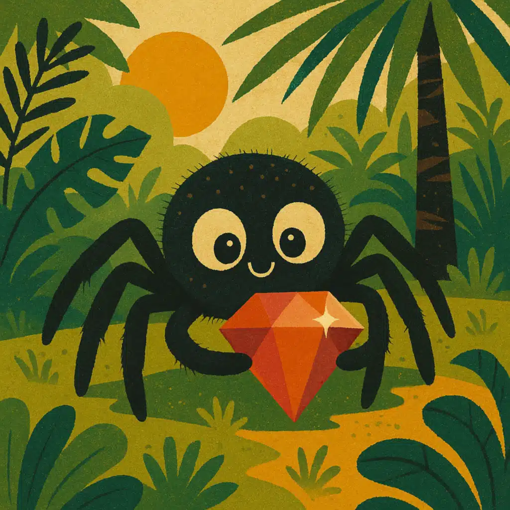 阿南西和宝石 - Anansi and the Gem - 中英文雙語睡前故事 - Bedtime Story in Mandarin Chinese and English