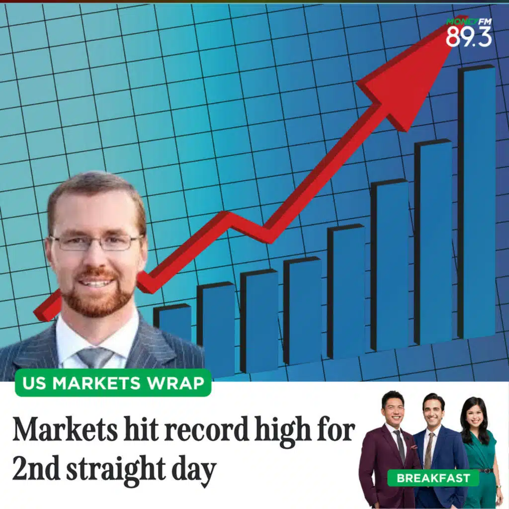 US Markets Wrap: Markets hit record high for 2nd straight day