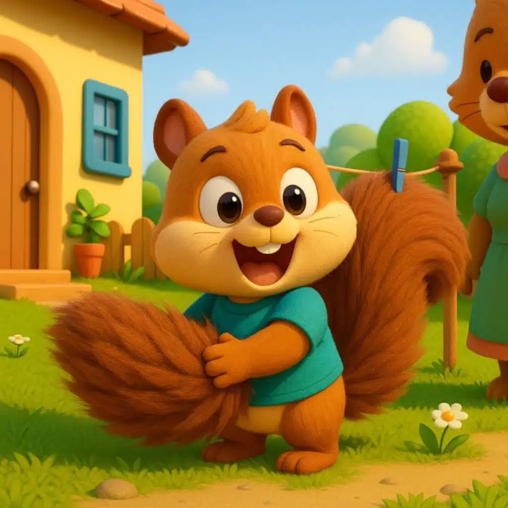 قصص عن النضوج: رودي يستعير ذيلًا