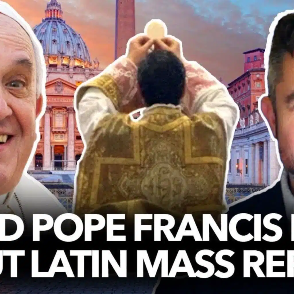 1227: Did Pope Francis Lie about Latin Mass Report? Dr. Taylor Marshall