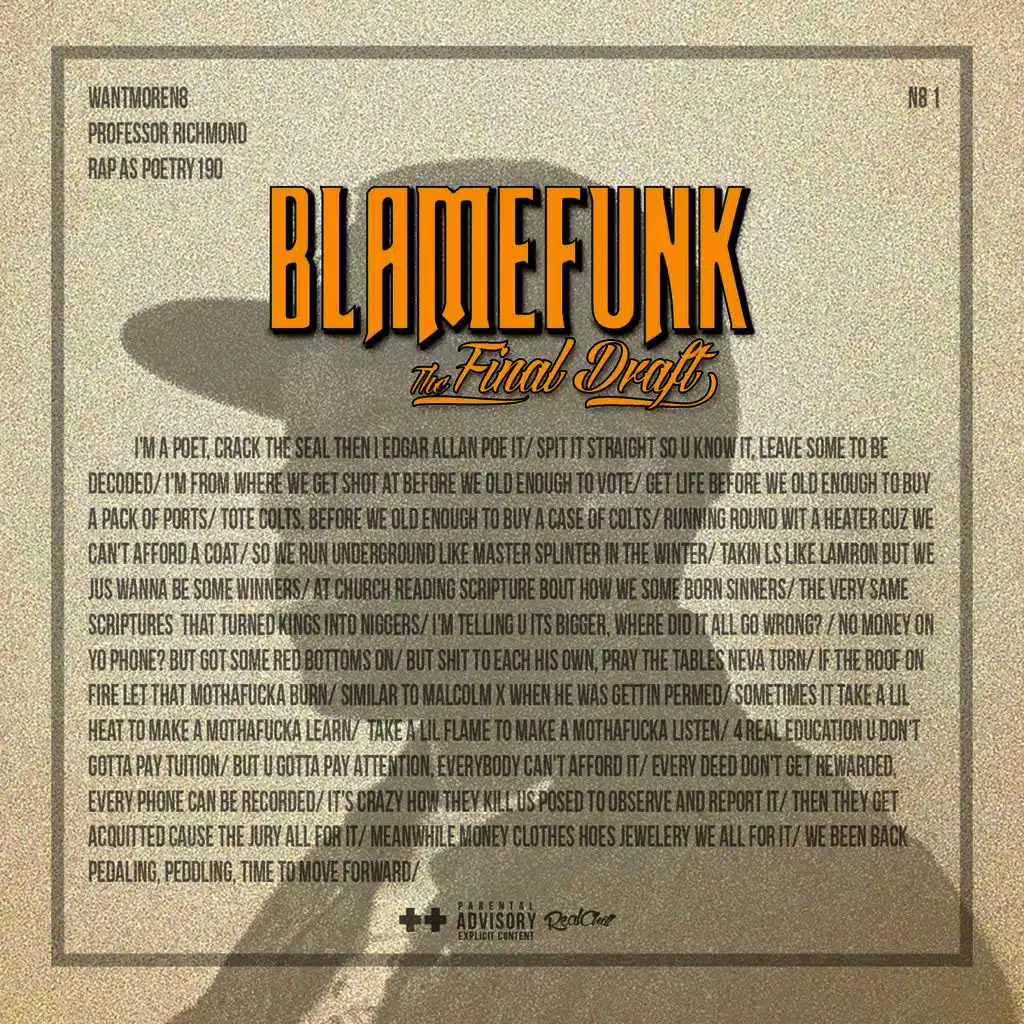 Blame Funk: The Final Draft