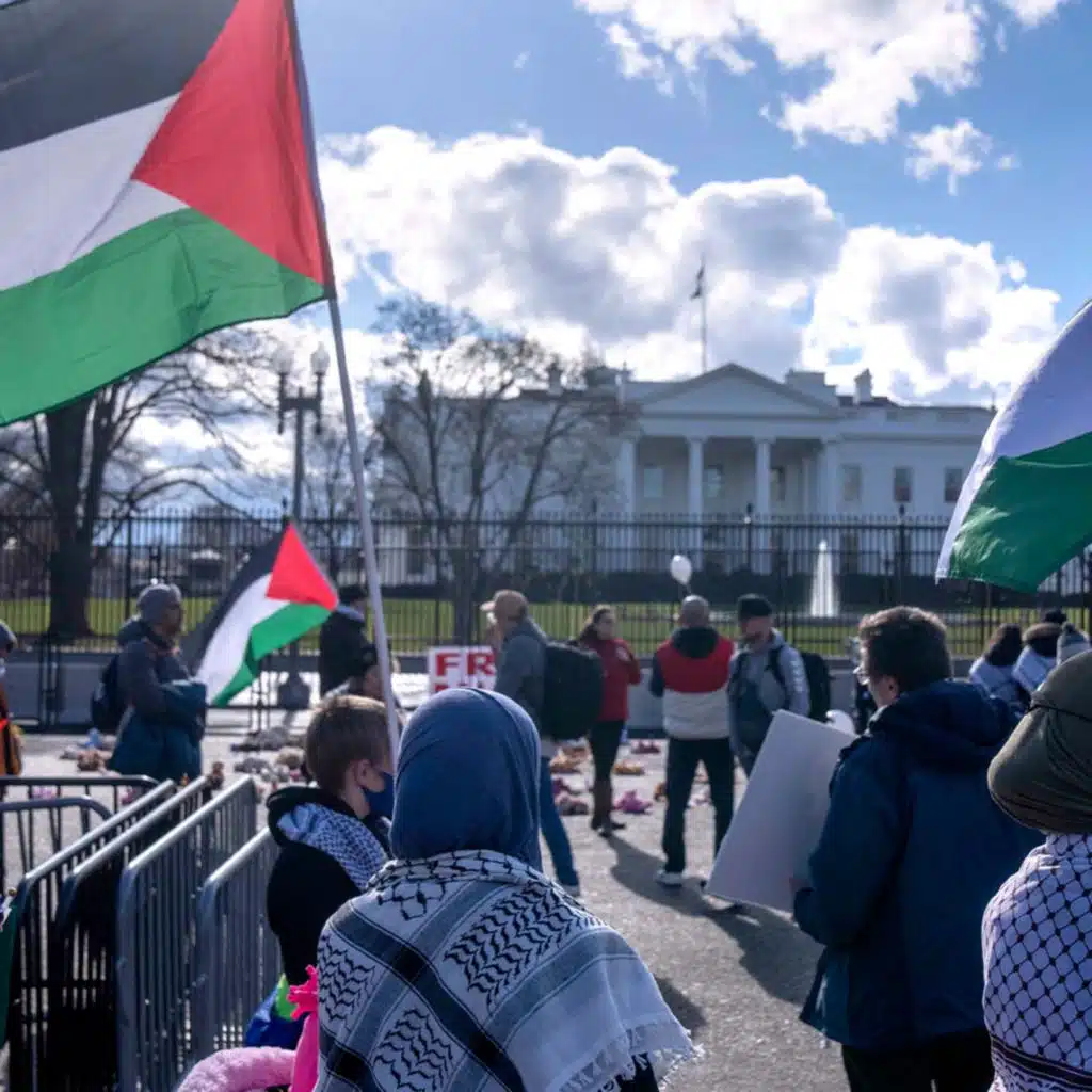 How is the White House spinning the media on Gaza war? | The Bottom Line