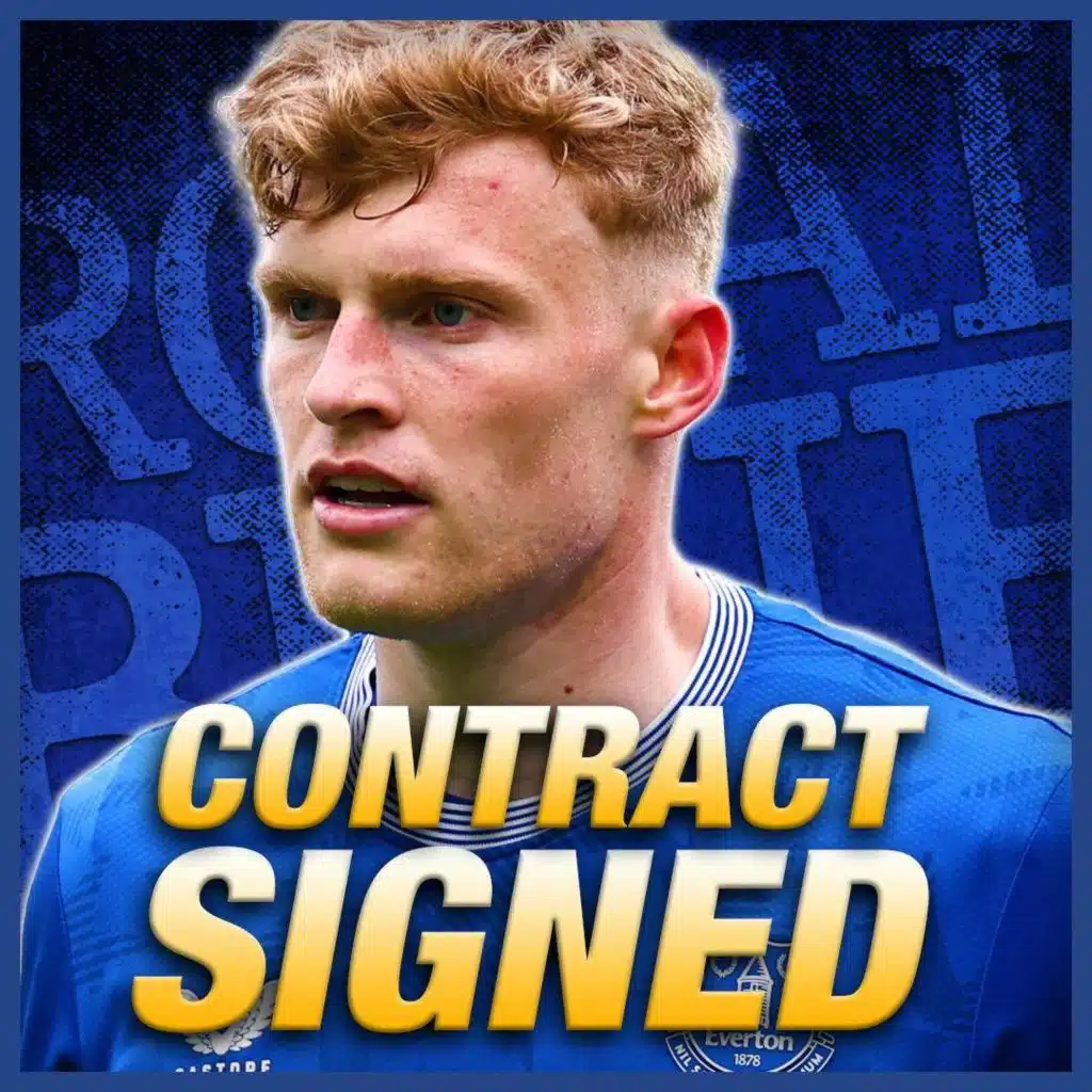Jarrad Branthwaite agrees new long-term Everton contract