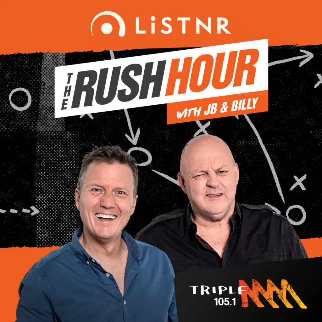 Billy Bakes JB, 2025 Idiot File, Aaron Finch - The Rush Hour podcast - Thursday 3rd July 2025
