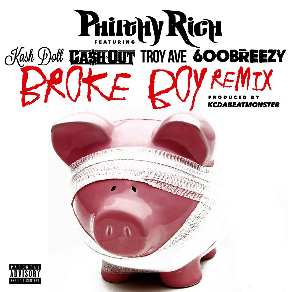 Broke Boy (Remix) [feat. Kash Doll, Ca$h Out, Troy Ave & 600breezy]