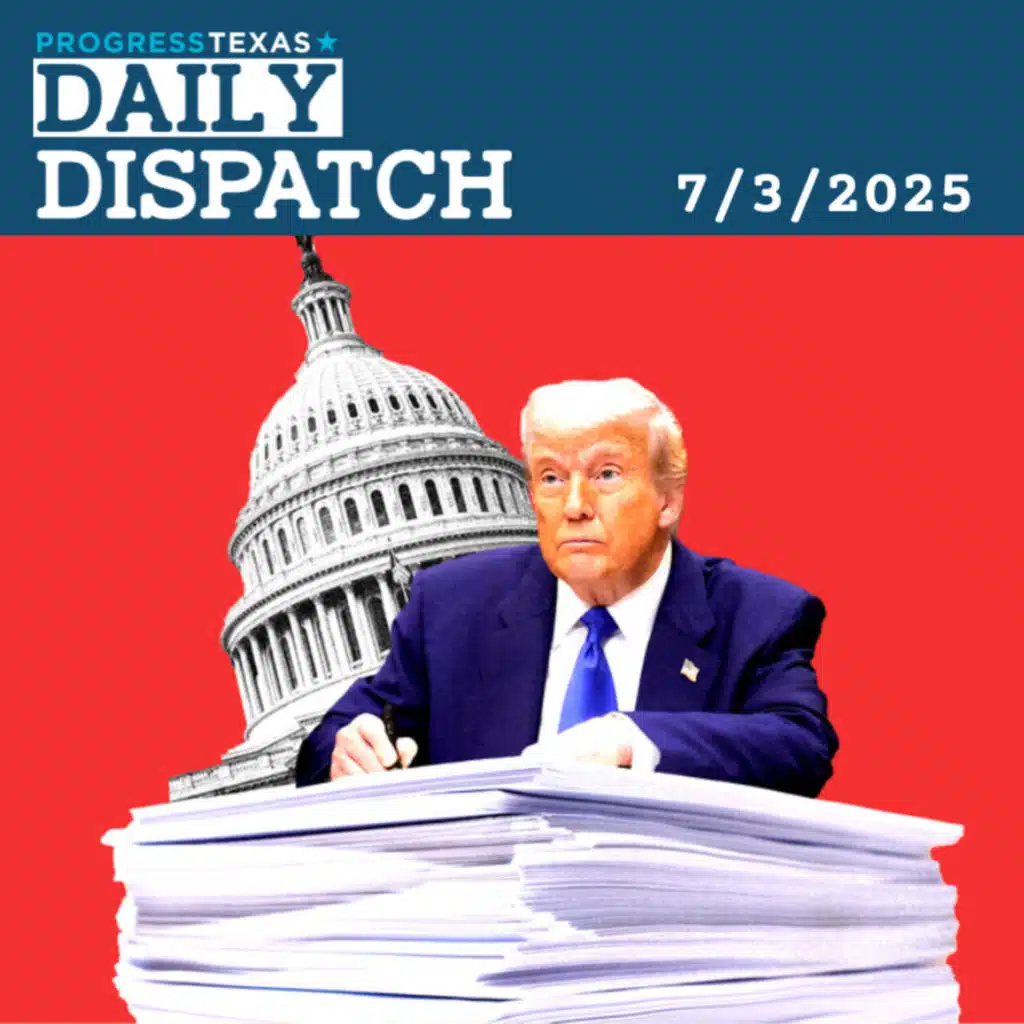 Daily Dispatch 7/3/25: On Verge Of 4th Of July, Trump's Big B.S. Bill On Verge Of Passing House, and More