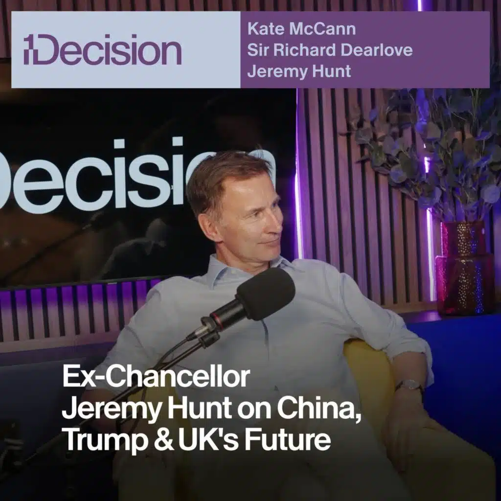 Ex-Chancellor Jeremy Hunt on China, Trump & UK's Future