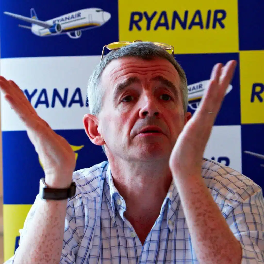 Michael O’Leary reacts to air traffic control strikes in France