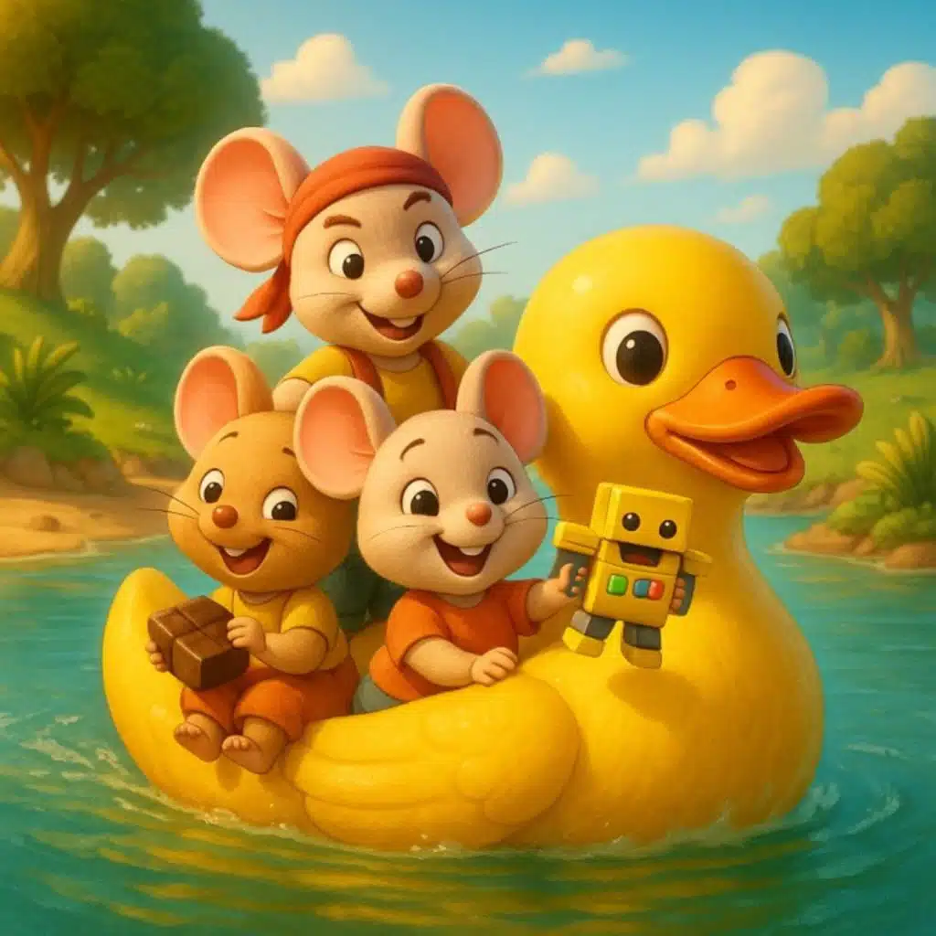 أبحري بنا أيتها البطة المطاطية!(1)丨عالم الخيال