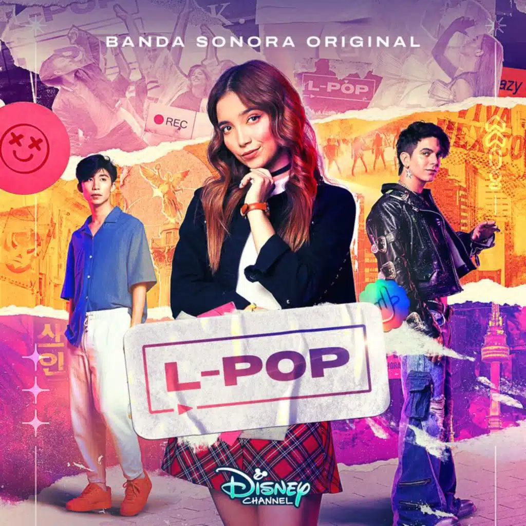 Andrea De Alba, tracer & Elenco de Disney L-Pop