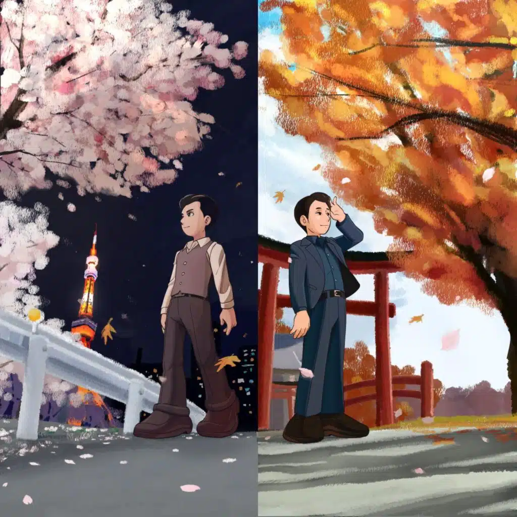 Four Seasons in My Hometown: X. Winter Landscape