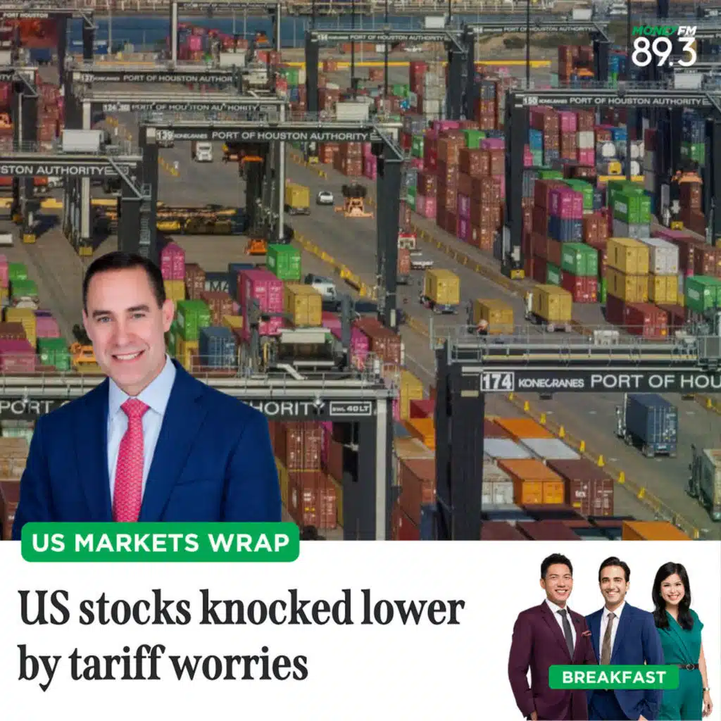 US Markets Wrap: US stocks knocked lower by tariff worries