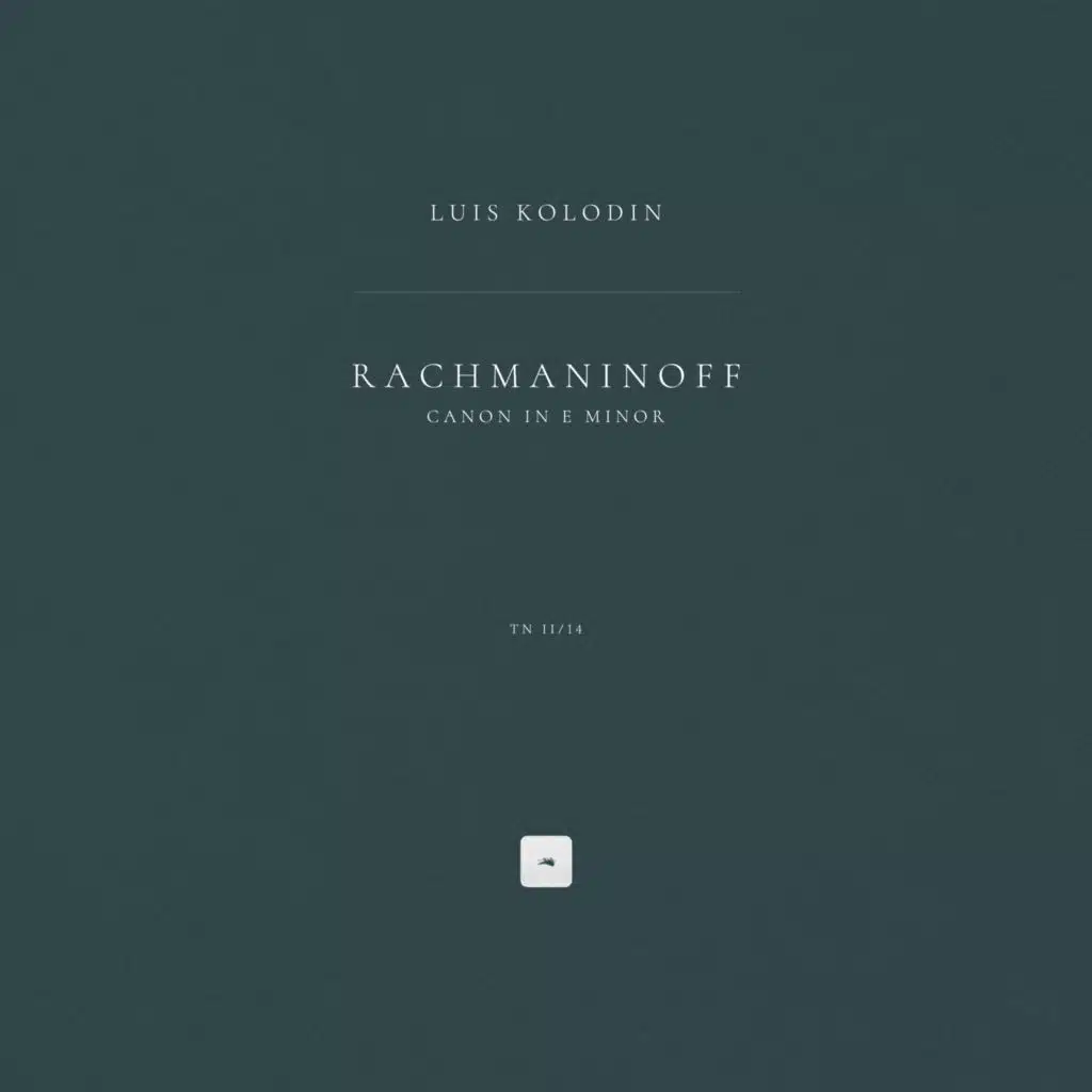 Canon in E Minor, TN ii/14