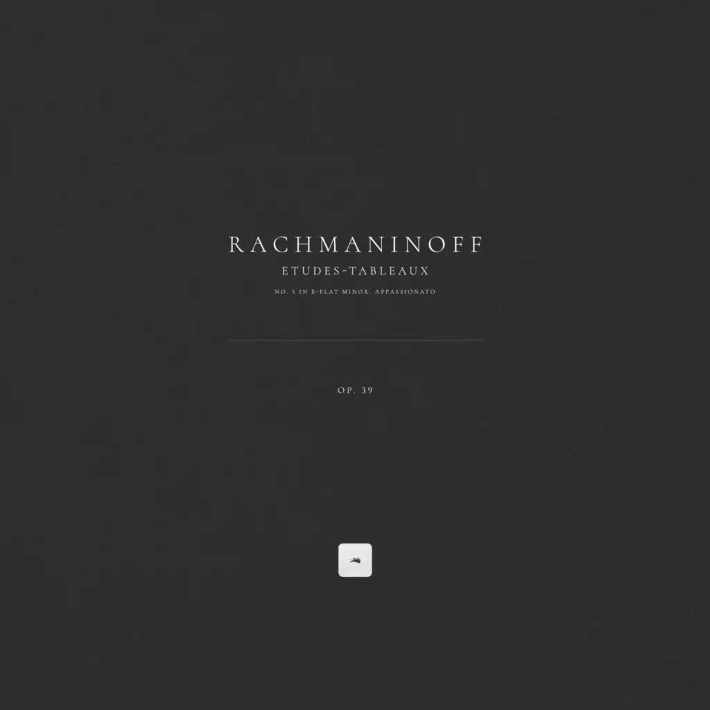 Etudes-tableaux, Op. 39: No. 5 in E-Flat Minor. Appassionato
