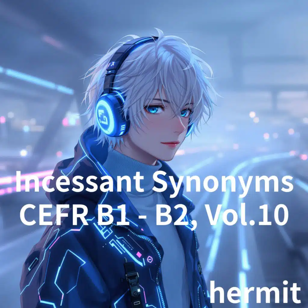 Incessant Synonyms CEFR B1 - B2, Vol.10