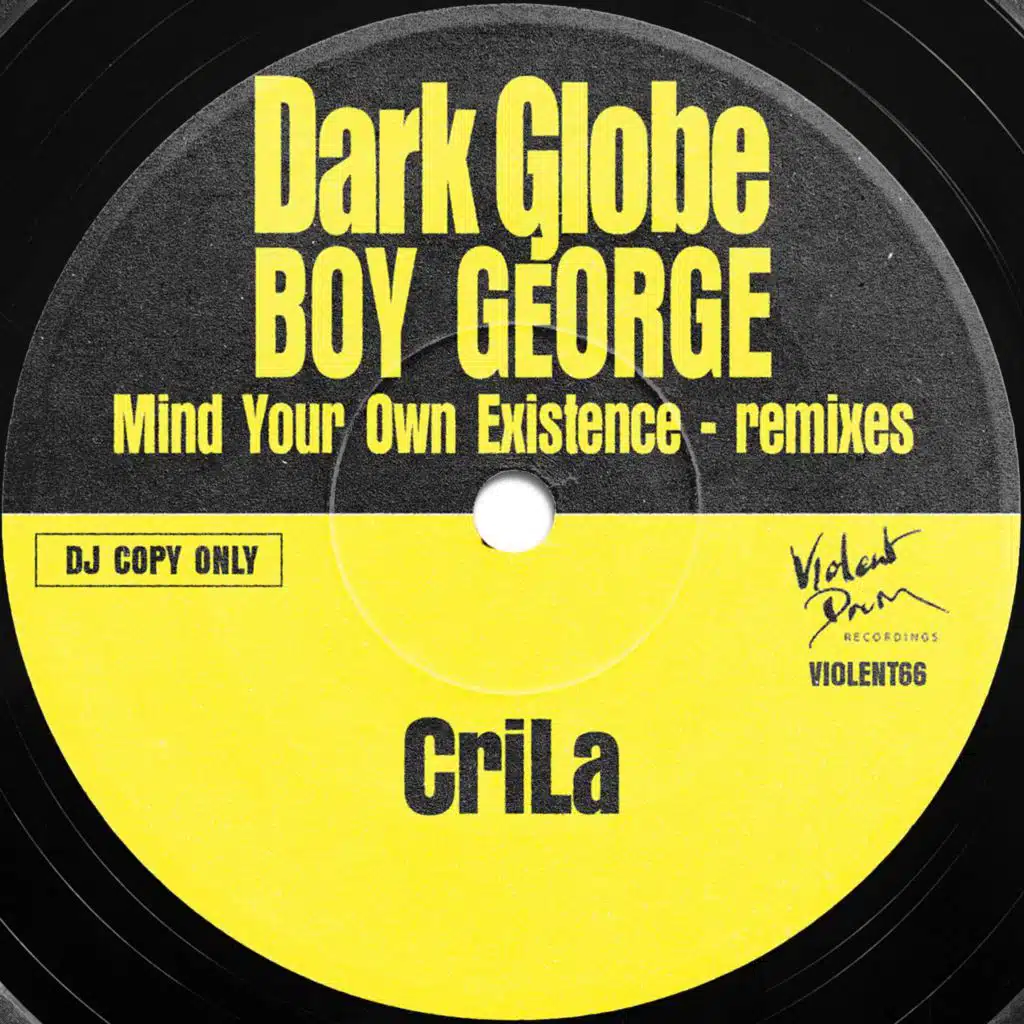 Dark Globe with Boy George