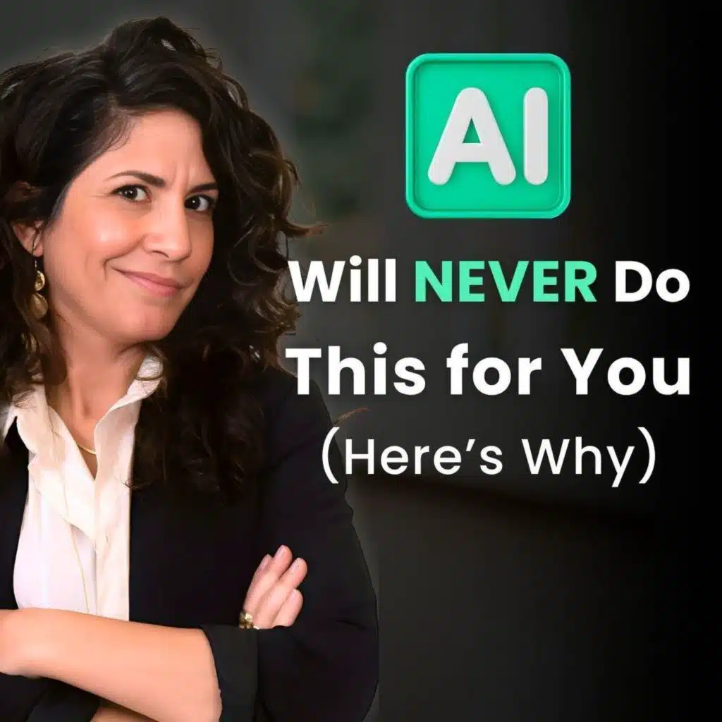 470. Fluent with AI? This is what Artificial Intelligence WON'T help you with.