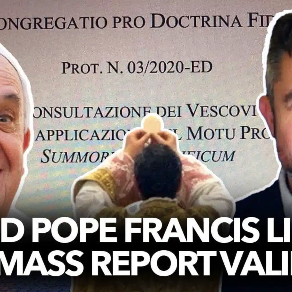1230: Did Pope Francis Lie? Latin Mass Report VALIDATED – Dr. Taylor Marshall