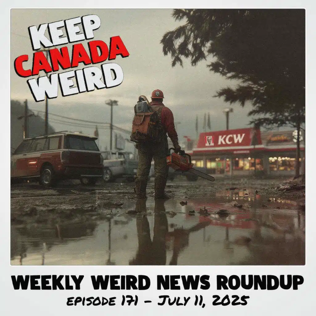 KEEP CANADA WEIRD - 171 - 2025/07/11 -  Gross Canada Places, and three stories of mischief, madness, and misfortune
